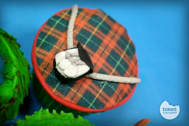 UK Celebration Cupcakes - Scotland Cupcake